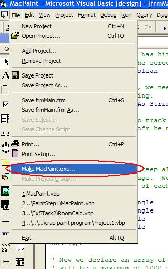 make executable