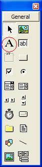 label button